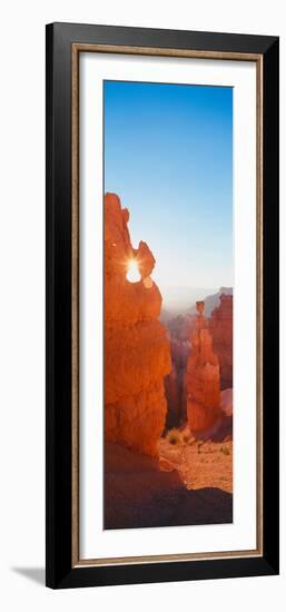 Hoodoos at Sunrise, Bryce Canyon National Park, Southern Utah-null-Framed Photographic Print