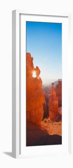 Hoodoos at Sunrise, Bryce Canyon National Park, Southern Utah-null-Framed Photographic Print