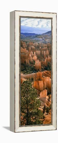 Hoodoos of Bryce Canyon in Bryce Canyon National Park, Utah, Usa-null-Framed Premier Image Canvas