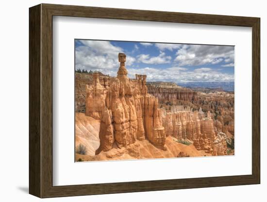 Hoodoos, on the Queens Garden Trail, Bryce Canyon National Park, Utah, United States of America-Richard Maschmeyer-Framed Photographic Print