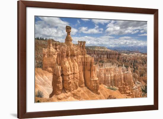 Hoodoos, on the Queens Garden Trail, Bryce Canyon National Park, Utah, United States of America-Richard Maschmeyer-Framed Photographic Print