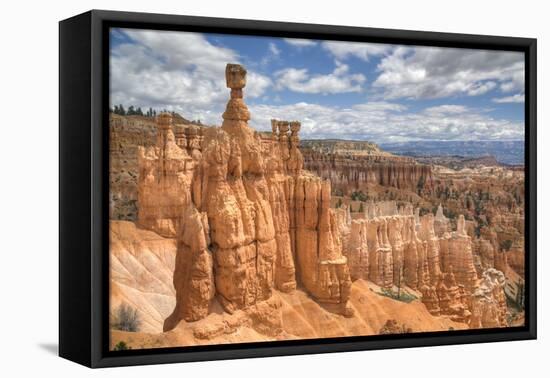 Hoodoos, on the Queens Garden Trail, Bryce Canyon National Park, Utah, United States of America-Richard Maschmeyer-Framed Premier Image Canvas