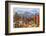 Hoodoos Strongly Lit by Early Morning Sun with Heavy Cloud-Eleanor Scriven-Framed Photographic Print