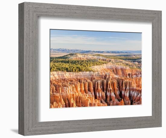 Hoodoos Tower at Sunrise Point at Bryce Canyon National Park, Utah, USA-Tom Norring-Framed Photographic Print