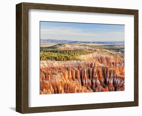 Hoodoos Tower at Sunrise Point at Bryce Canyon National Park, Utah, USA-Tom Norring-Framed Photographic Print