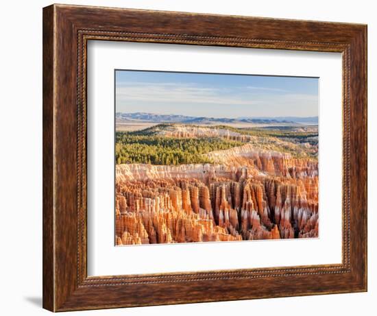 Hoodoos Tower at Sunrise Point at Bryce Canyon National Park, Utah, USA-Tom Norring-Framed Photographic Print