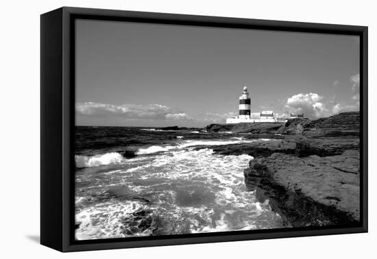 Hook Head Lighthouse, In Existance for 800 years, County Wexford, Ireland-null-Framed Premier Image Canvas