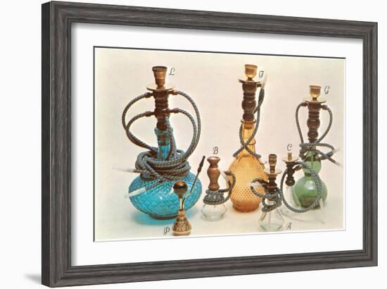 Hookahs and Bongs-null-Framed Art Print