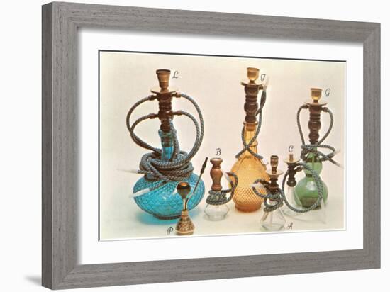 Hookahs and Bongs-null-Framed Art Print