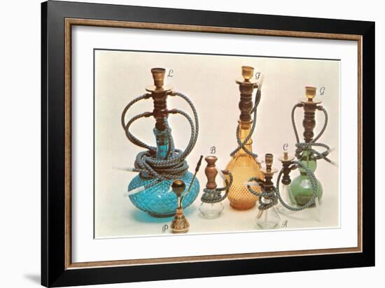 Hookahs and Bongs-null-Framed Art Print