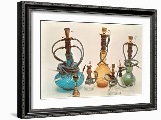 Hookahs and Bongs-null-Framed Art Print