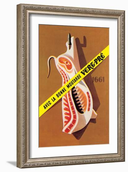 Hooked Pork-null-Framed Art Print