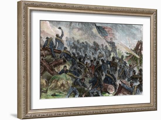 Hooker's Battle, American Civil War, 26 November 1863-null-Framed Giclee Print