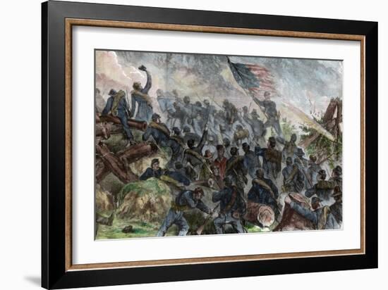 Hooker's Battle, American Civil War, 26 November 1863-null-Framed Giclee Print