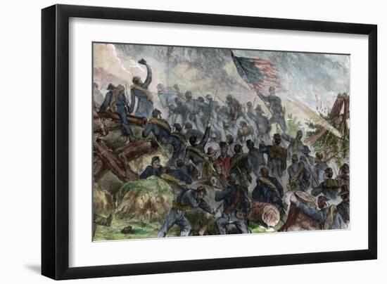 Hooker's Battle, American Civil War, 26 November 1863-null-Framed Giclee Print