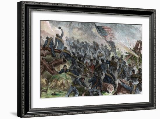 Hooker's Battle, American Civil War, 26 November 1863-null-Framed Giclee Print