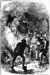 Burning John Jay's Effigy, C1794-Hooper-Framed Giclee Print