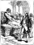 The Marquis De Lafayette Laying the Cornerstone of the Bunker Hill Monument, 1825-Hooper-Framed Giclee Print