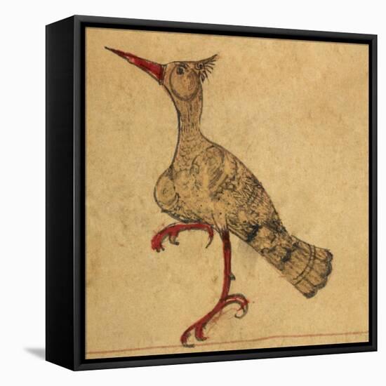 Hoopoe-Aristotle ibn Bakhtishu-Framed Premier Image Canvas