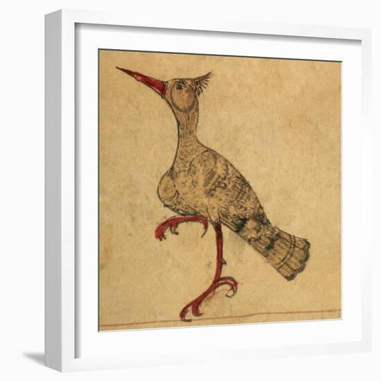 Hoopoe-Aristotle ibn Bakhtishu-Framed Giclee Print