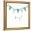 Hooray Bunting-Elizabeth Rider-Framed Premier Image Canvas