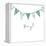 Hooray Bunting-Elizabeth Rider-Framed Premier Image Canvas