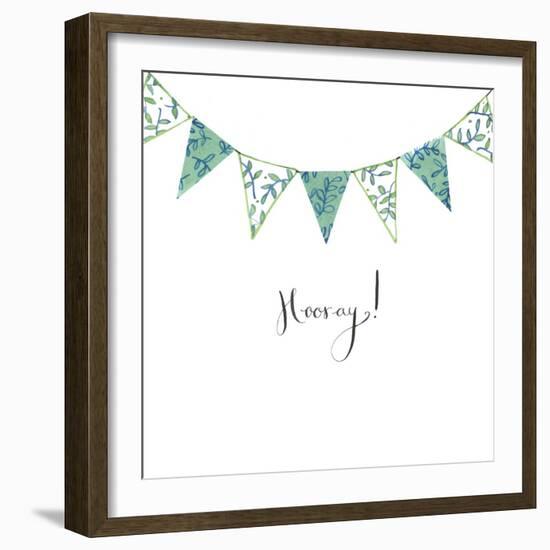 Hooray Bunting-Elizabeth Rider-Framed Giclee Print