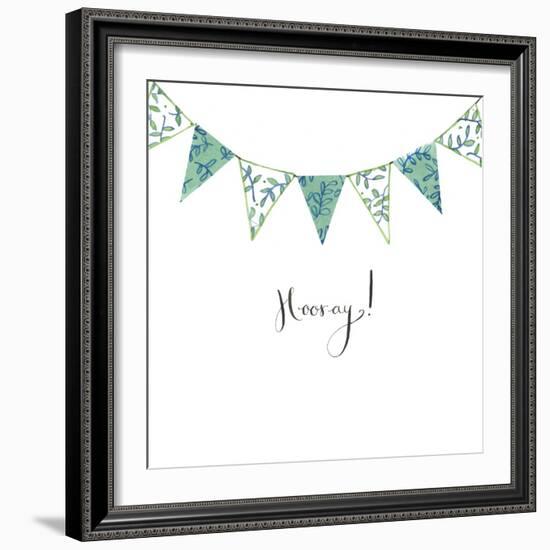 Hooray Bunting-Elizabeth Rider-Framed Giclee Print