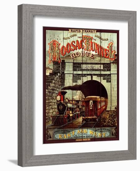 Hoosac Tunnel Route-Kate Ward Thacker-Framed Giclee Print