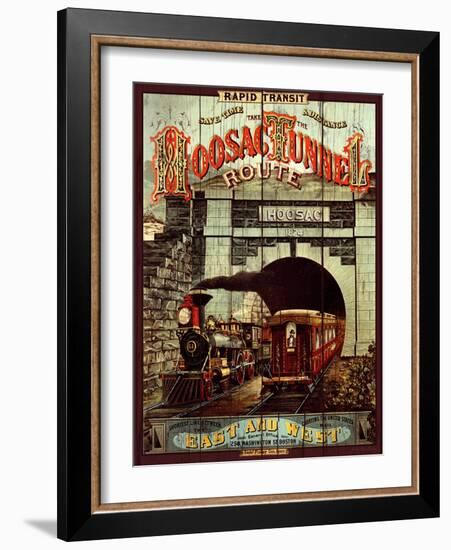 Hoosac Tunnel Route-Kate Ward Thacker-Framed Giclee Print