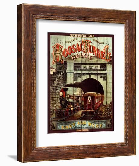 Hoosac Tunnel Route-Kate Ward Thacker-Framed Giclee Print