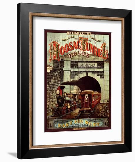 Hoosac Tunnel Route-Kate Ward Thacker-Framed Giclee Print