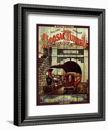 Hoosac Tunnel Route-Kate Ward Thacker-Framed Giclee Print