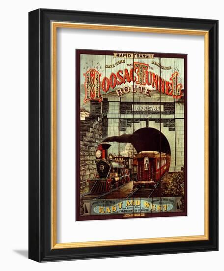 Hoosac Tunnel Route-Kate Ward Thacker-Framed Giclee Print