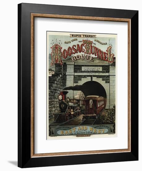 Hoosac Tunnel-null-Framed Giclee Print