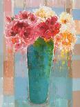 Bouquet in Blue-Hooshang Khorasani-Art Print