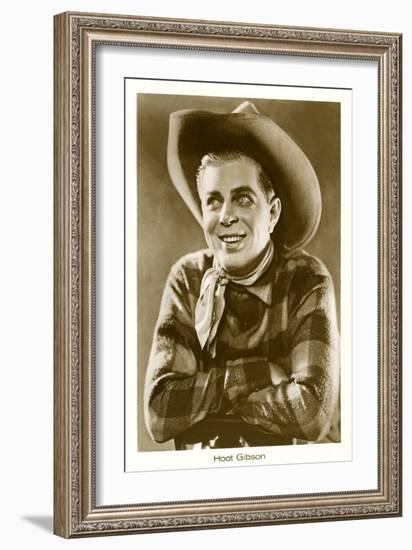 Hoot Gibson-null-Framed Art Print