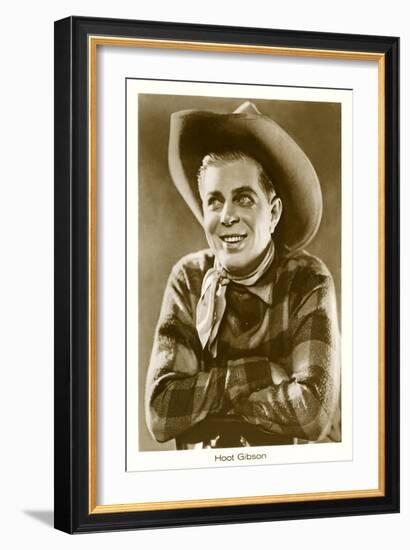 Hoot Gibson-null-Framed Art Print