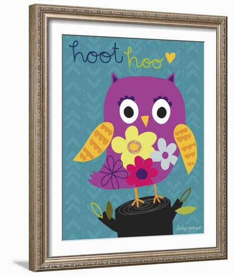 Hoot Hoo-Lesley Grainger-Framed Giclee Print