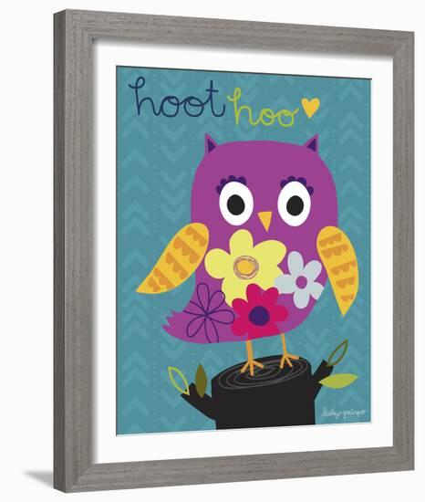 Hoot Hoo-Lesley Grainger-Framed Giclee Print