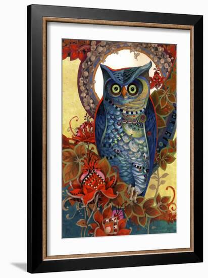 Hoot-David Galchutt-Framed Giclee Print