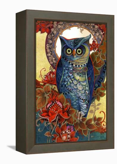 Hoot-David Galchutt-Framed Premier Image Canvas