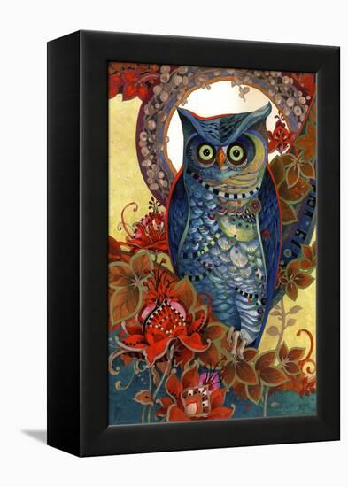 Hoot-David Galchutt-Framed Premier Image Canvas