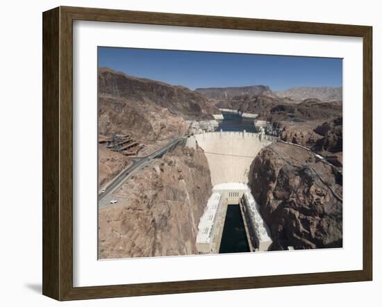 Hoover Dam, Arizona, United States of America, North America-Richard Maschmeyer-Framed Photographic Print