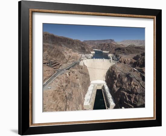 Hoover Dam, Arizona, United States of America, North America-Richard Maschmeyer-Framed Photographic Print