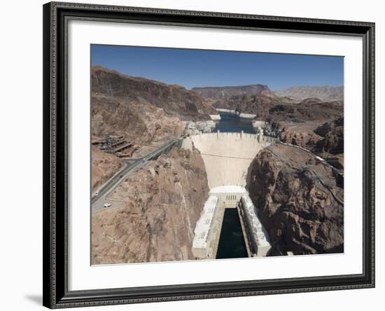 Hoover Dam, Arizona, United States of America, North America-Richard Maschmeyer-Framed Photographic Print