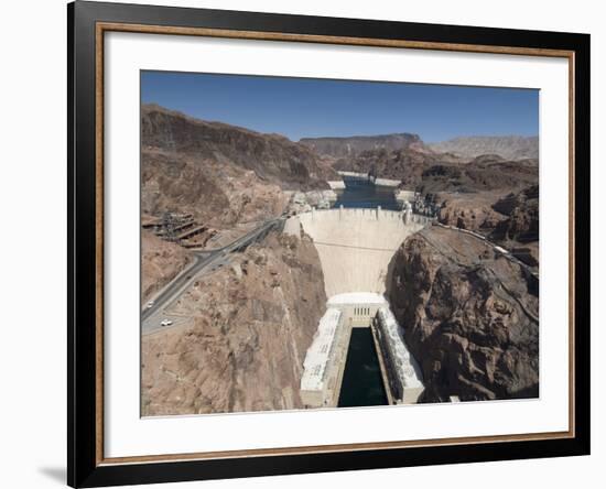 Hoover Dam, Arizona, United States of America, North America-Richard Maschmeyer-Framed Photographic Print