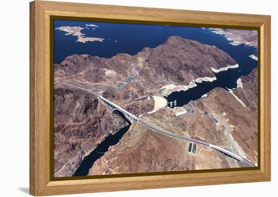 Hoover Dam, Colorado Grand Canyon, Arizona, Usa-isogood-Framed Premier Image Canvas