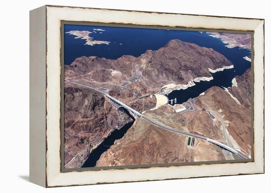 Hoover Dam, Colorado Grand Canyon, Arizona, Usa-isogood-Framed Premier Image Canvas