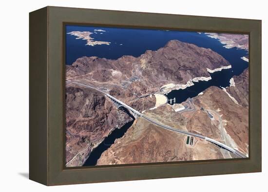 Hoover Dam, Colorado Grand Canyon, Arizona, Usa-isogood-Framed Premier Image Canvas